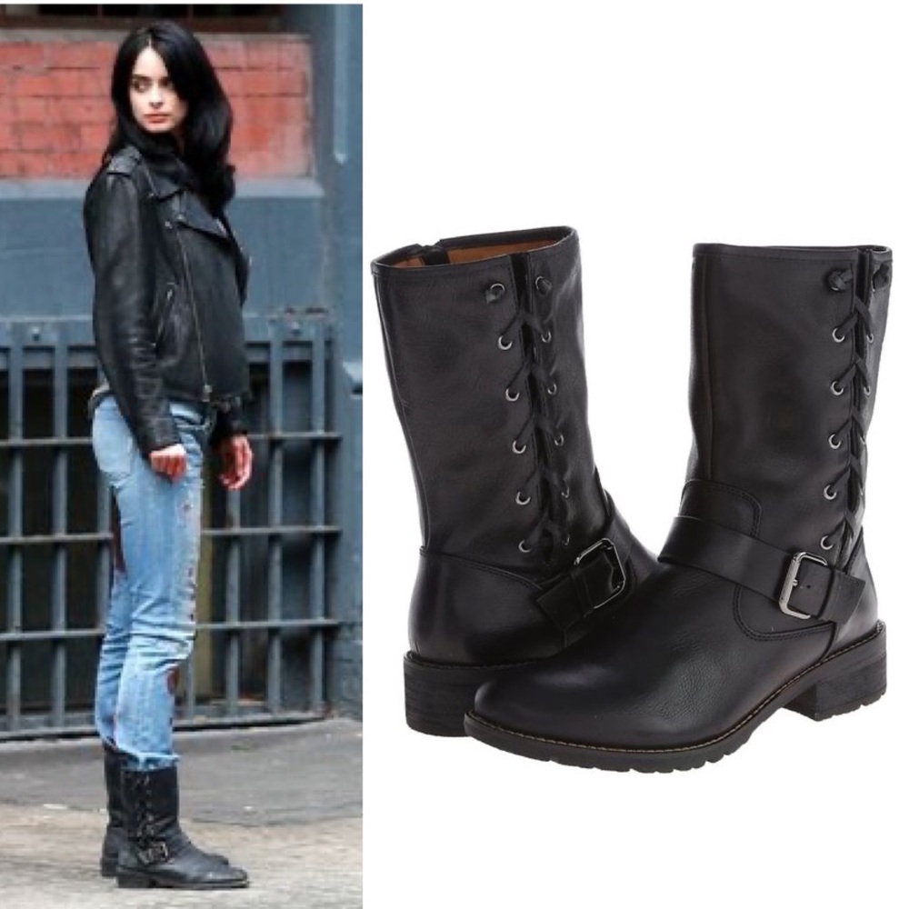 Sofft Acasia Boot Black Moto Boots